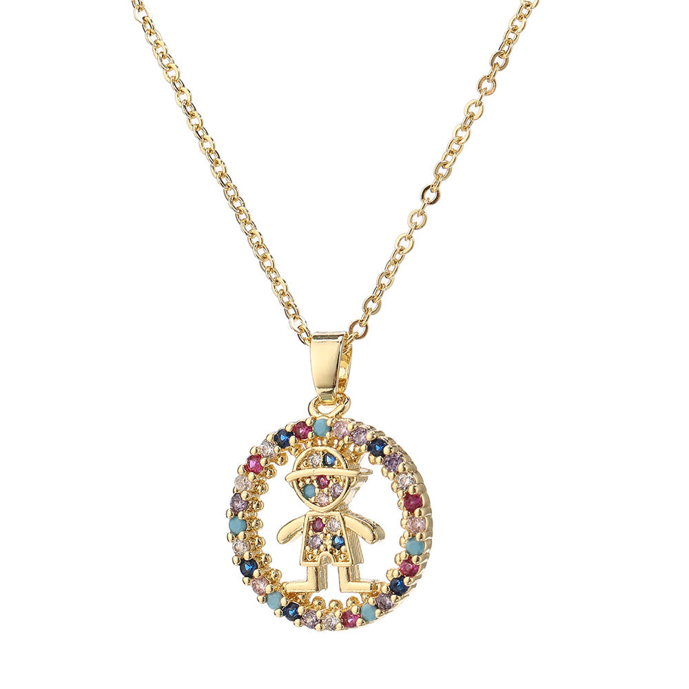 Wholesale Colorful Boys & Girls Pendants Necklaces